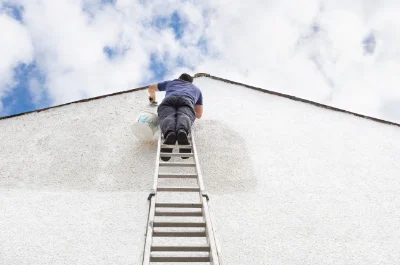 Peinture extérieure à Lullin — façades et ravalement